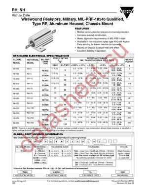 RH05015R00FE02 datasheet  